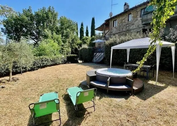 Rustico Jacuzzi & Wine Apartment